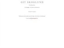 Tablet Screenshot of gitskoglund.se